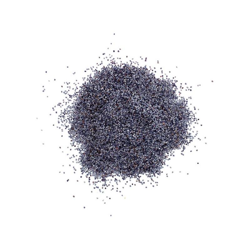 Blue poppy seeds per 100g