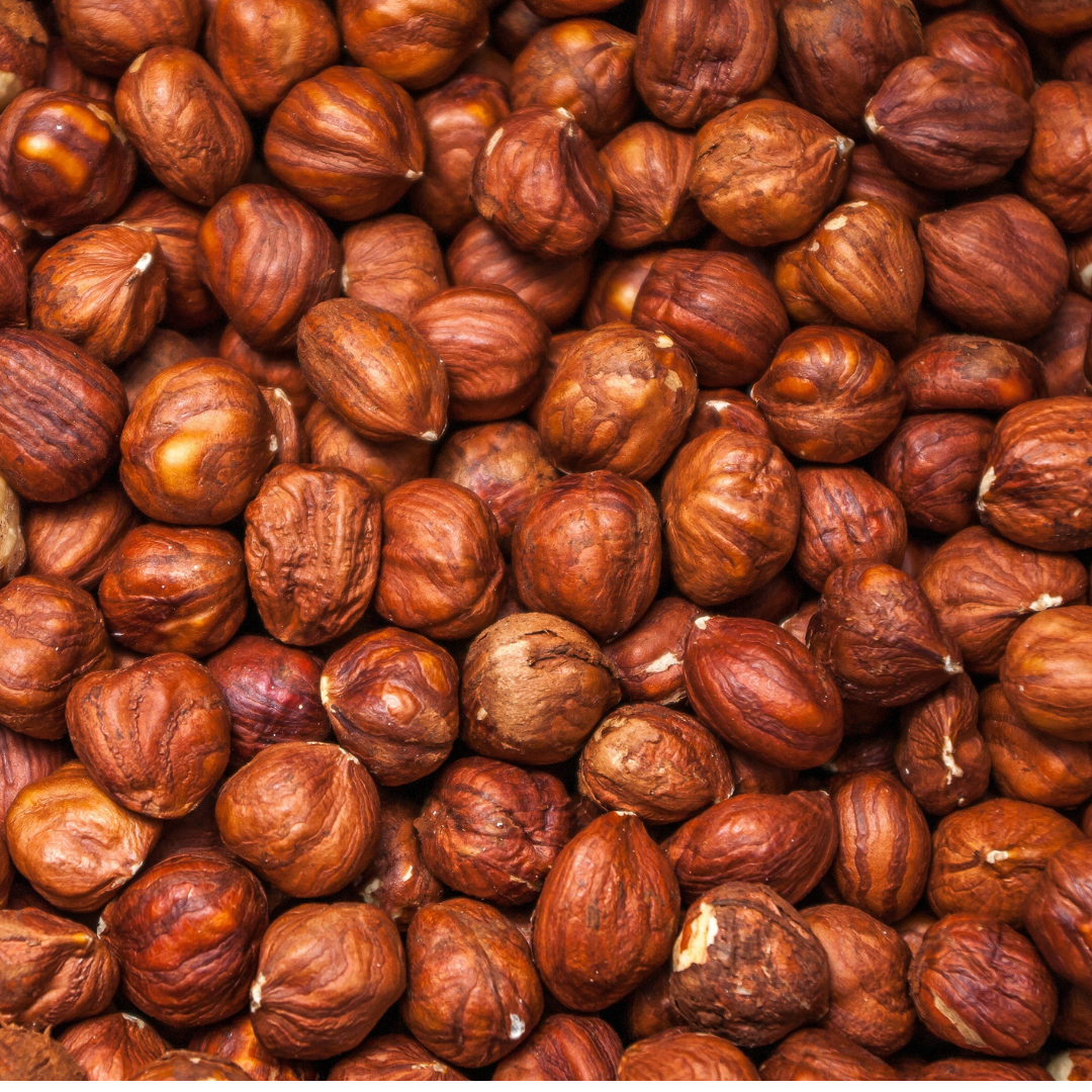 Hazelnuts, per 100g
