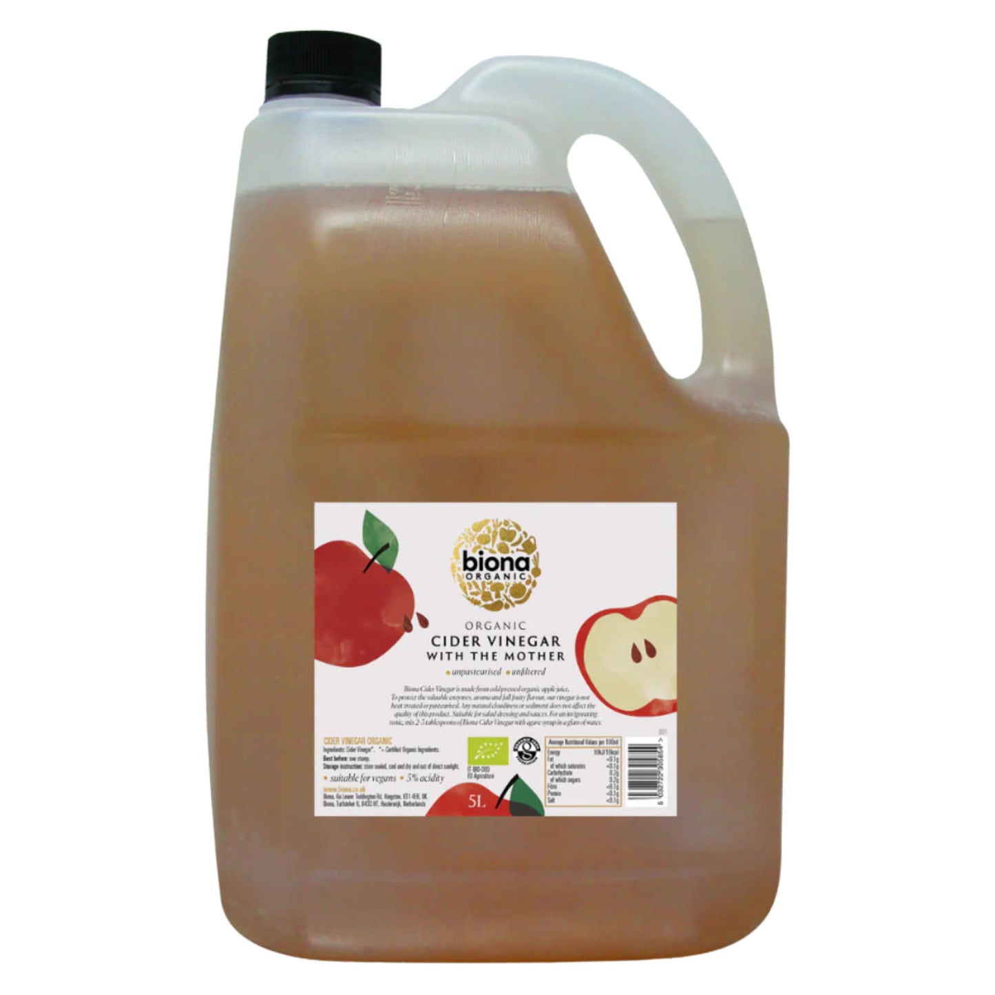 Organic Apple Cider Vinegar, per 100g In-store refill only