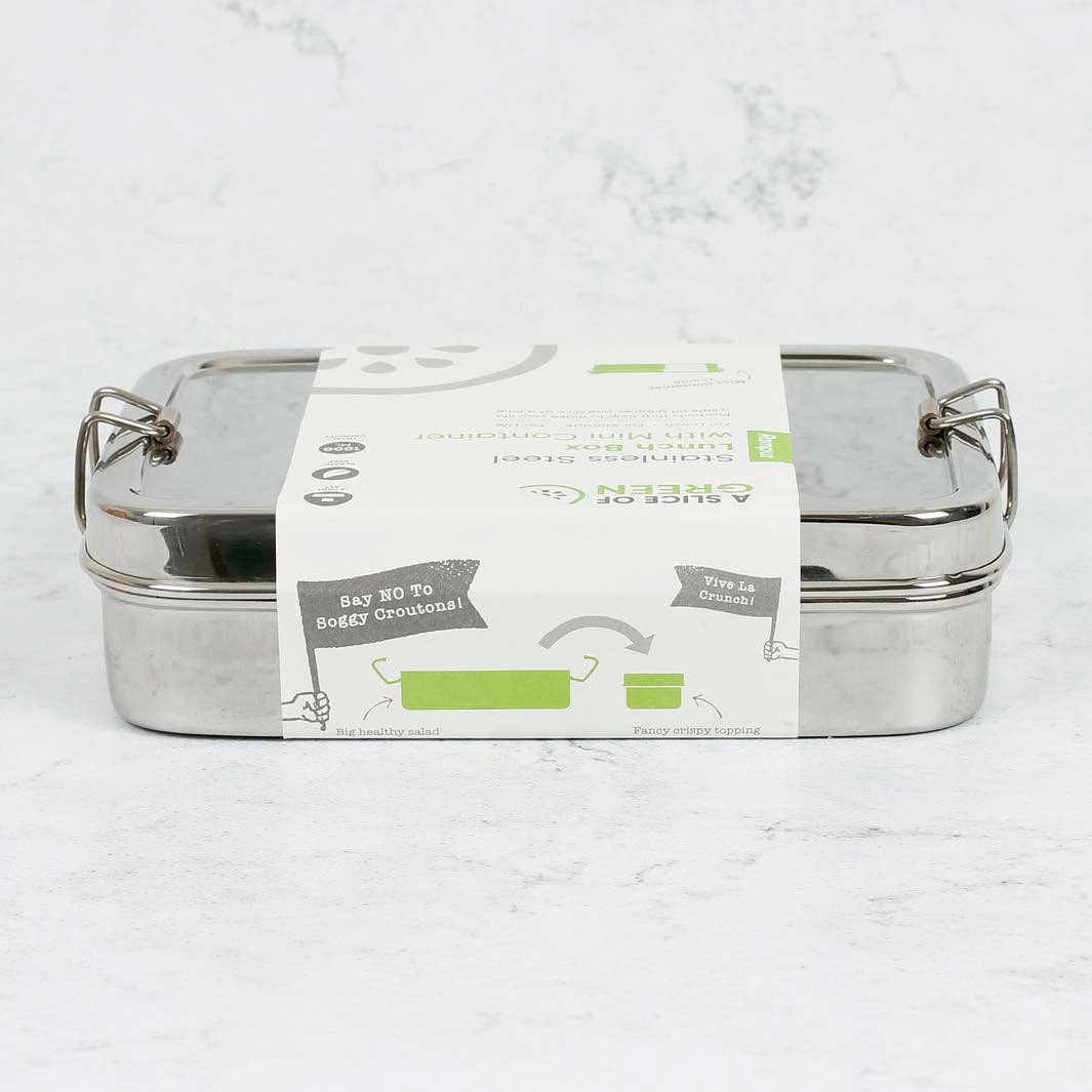 Rampur Stainless Steel Lunch Box with Mini Container