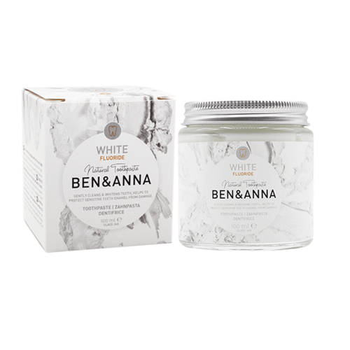 Ben and Anna Jars of Natural Toothpaste
