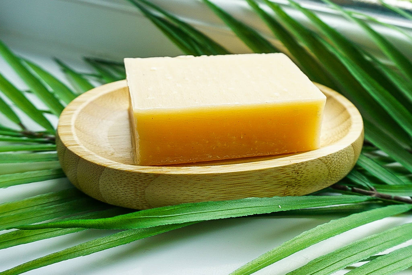 Oval Bamboo Soap Dish