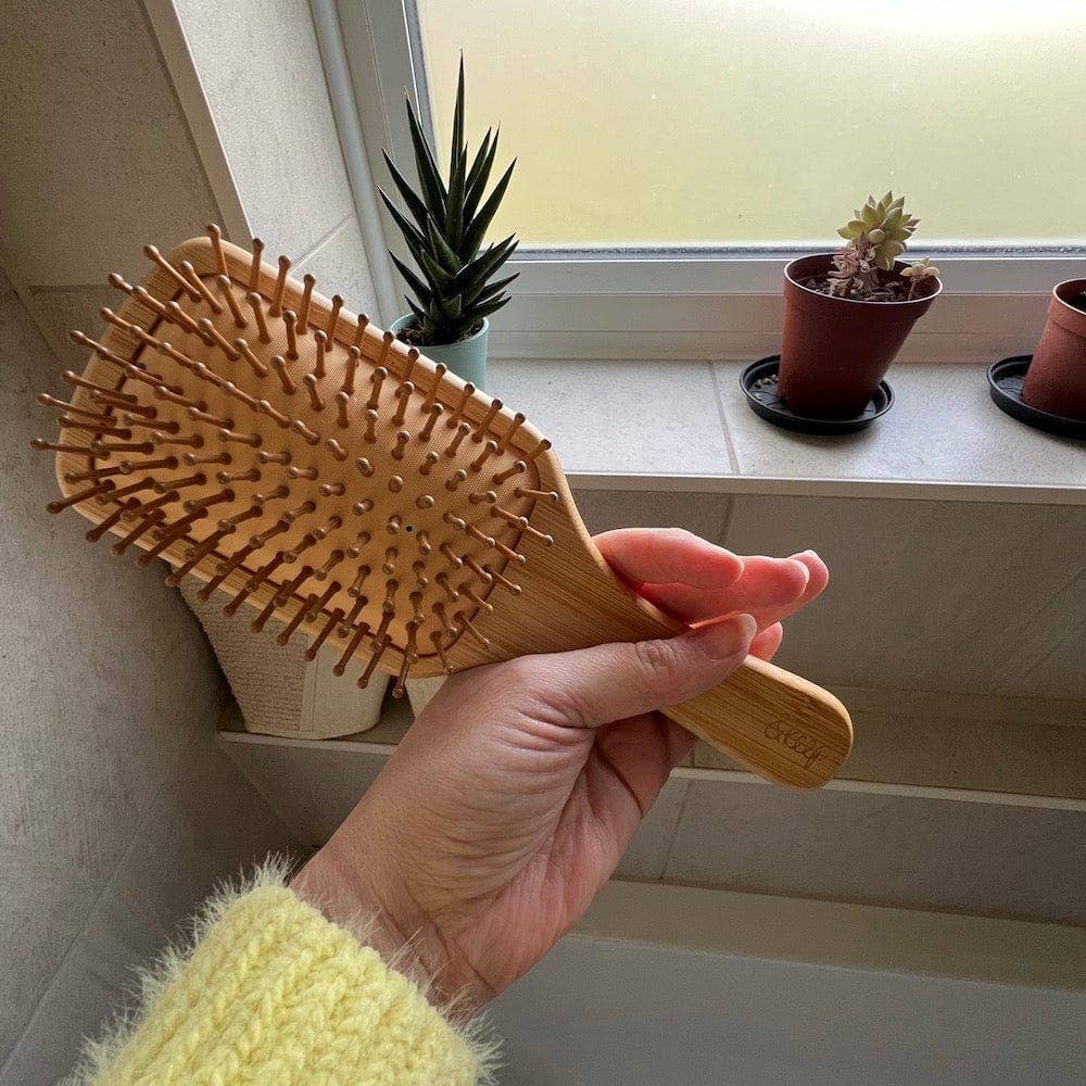 Bamboo Paddle Hairbrush