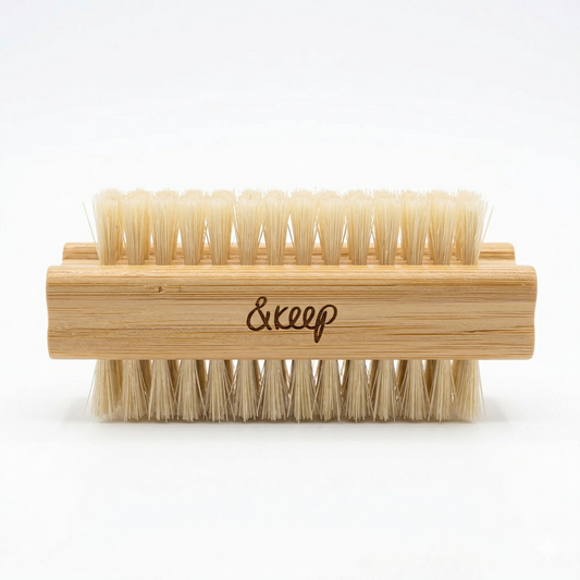&Keep Bamboo & Sisal Nail Brush