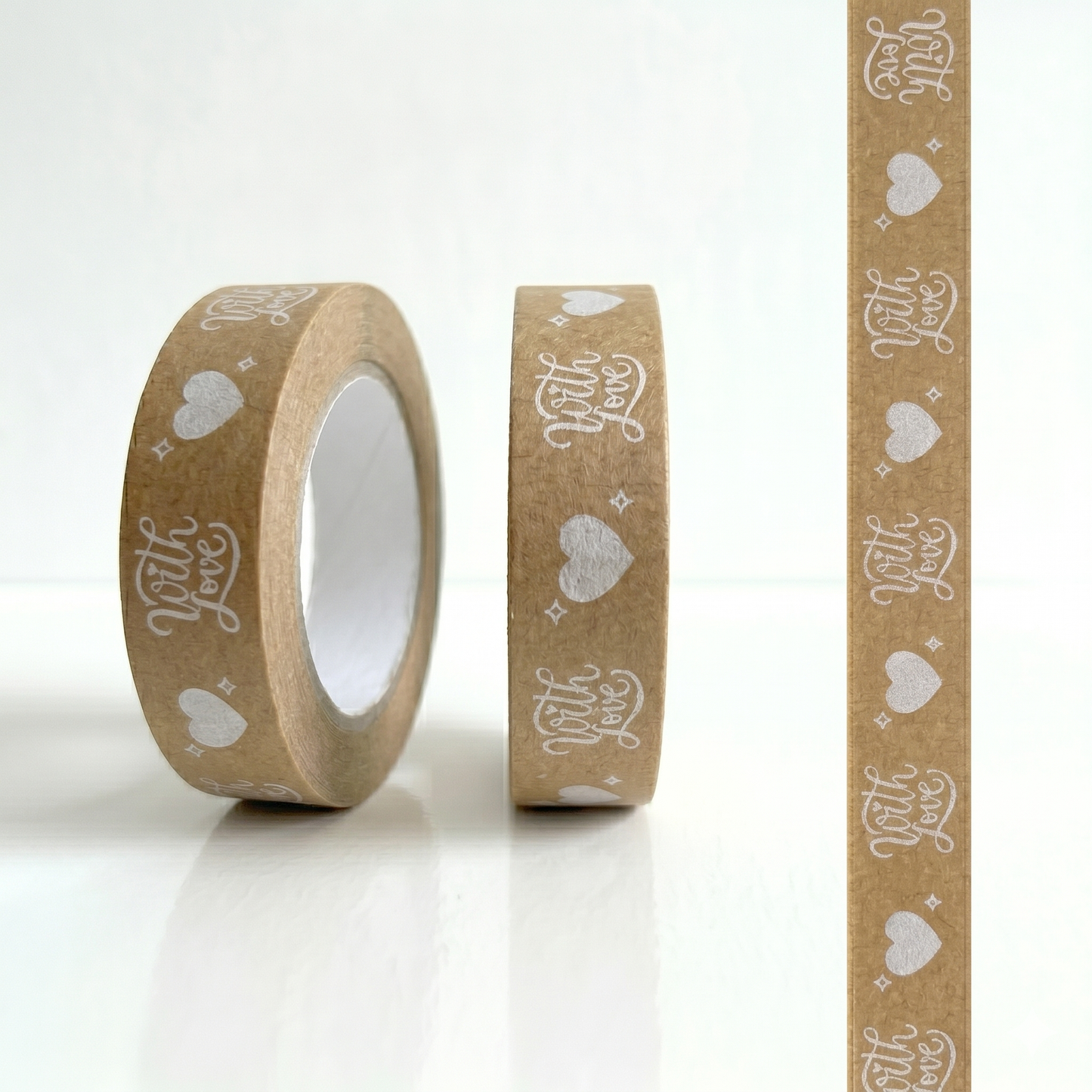 Patterned Biodegradable Paper Tape, 24mm x 50m