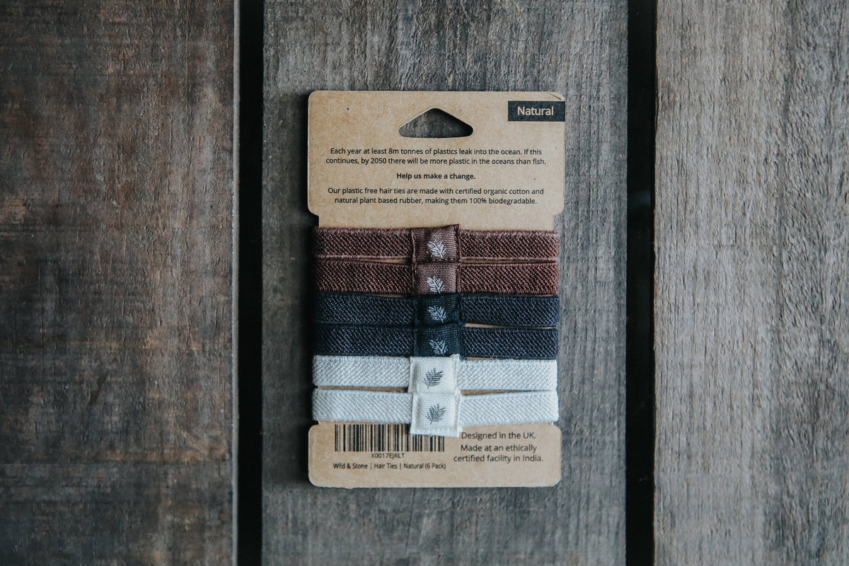 Wild & Stone Organic Plastic-Free Hair Ties