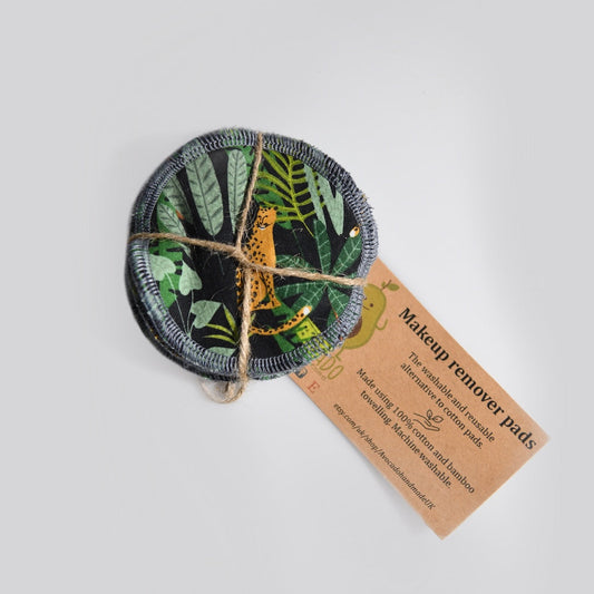 Avocado Handmade Reusable Cotton Make-Up Remover Pads - 6 Pack