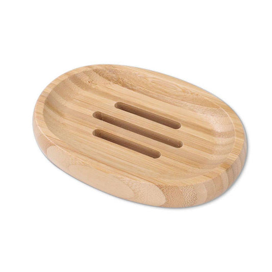 Oval Bamboo Soap Dish