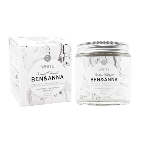 Ben and Anna Jars of Natural Toothpaste