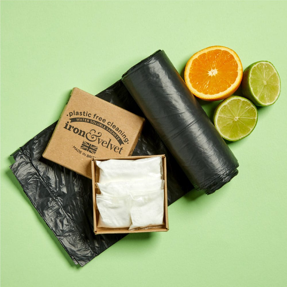 Iron and Velvet Plastic-Free Cleaning Sachets
