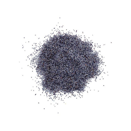 Blue poppy seeds per 100g