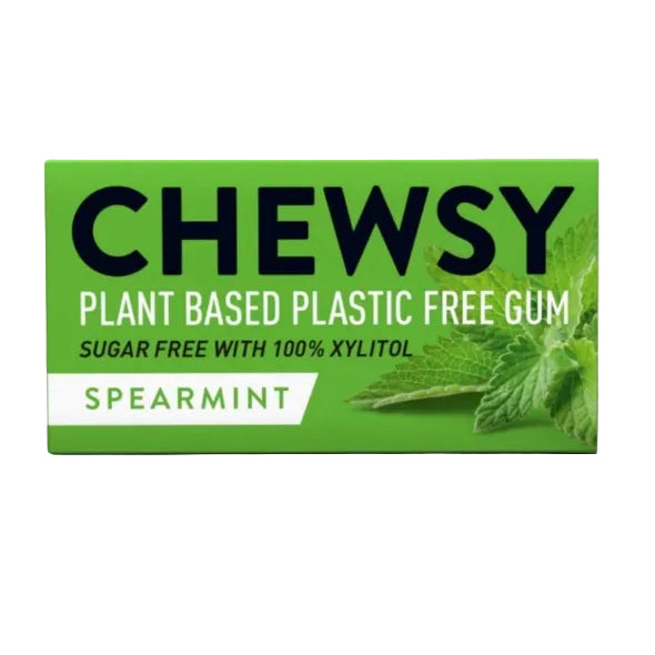 Chewsy plastic free gum with spearmint