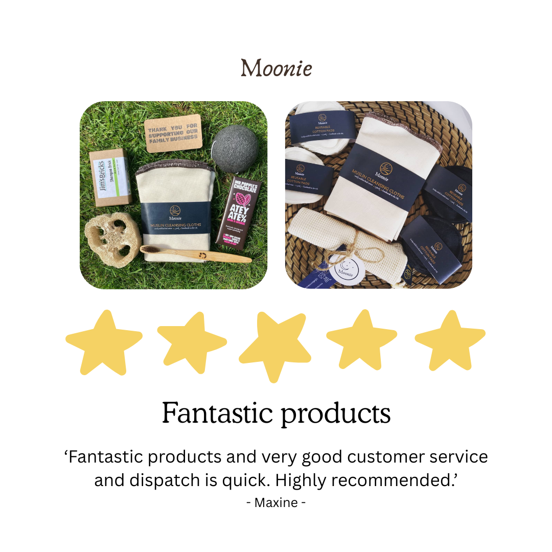 Reusable Muslin Cleansing Facial Cloths
