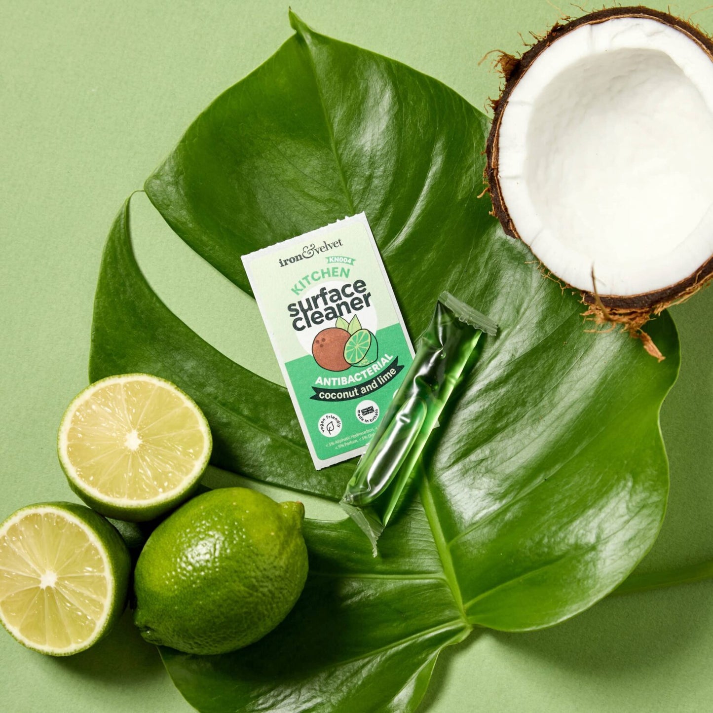 Iron and Velvet Plastic-Free Cleaning Sachets