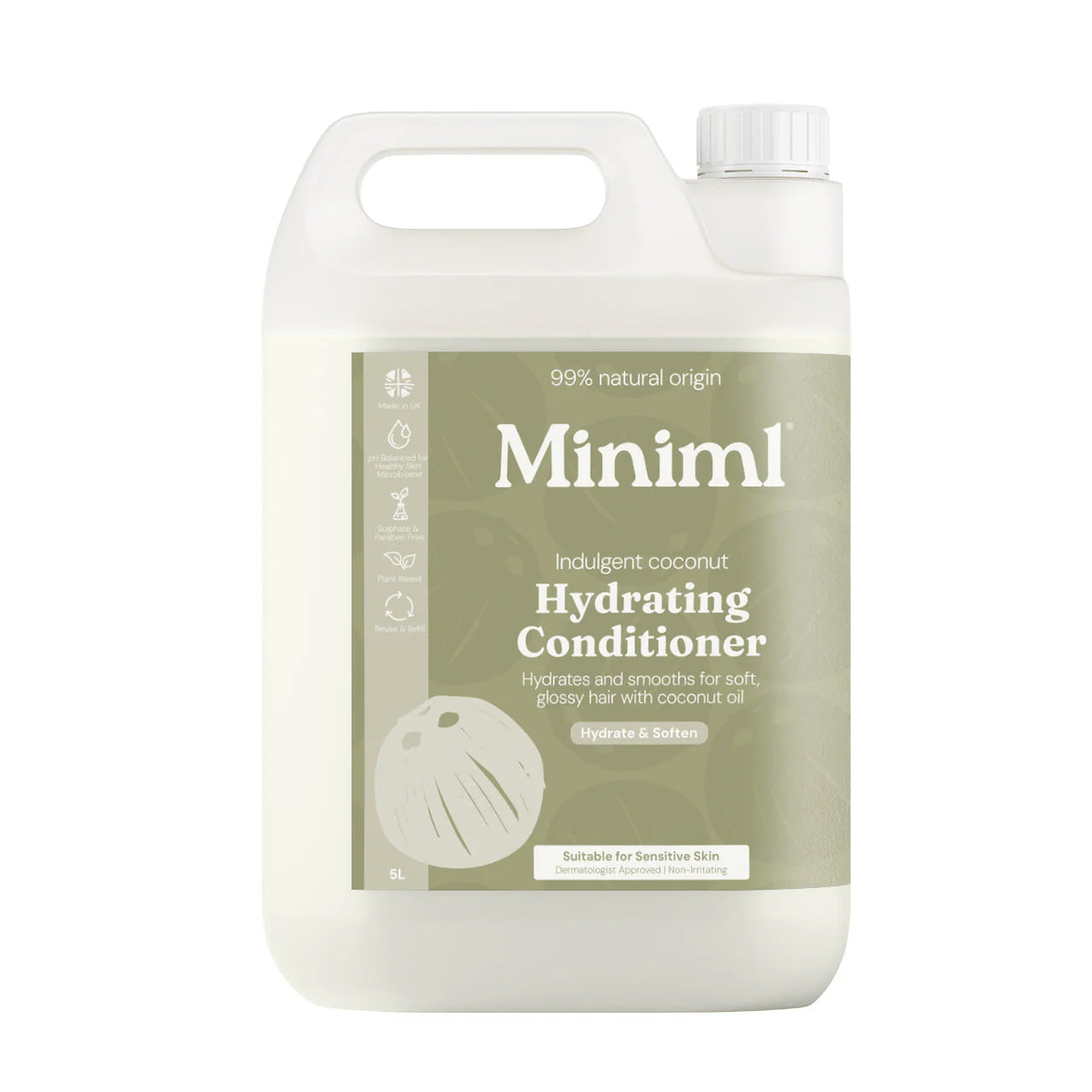 Miniml Hair Conditioner, per 100g. For In-store Refill only