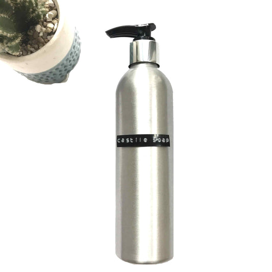 Organic Liquid Castile soap, a natural cleanser for body and home.  sold 