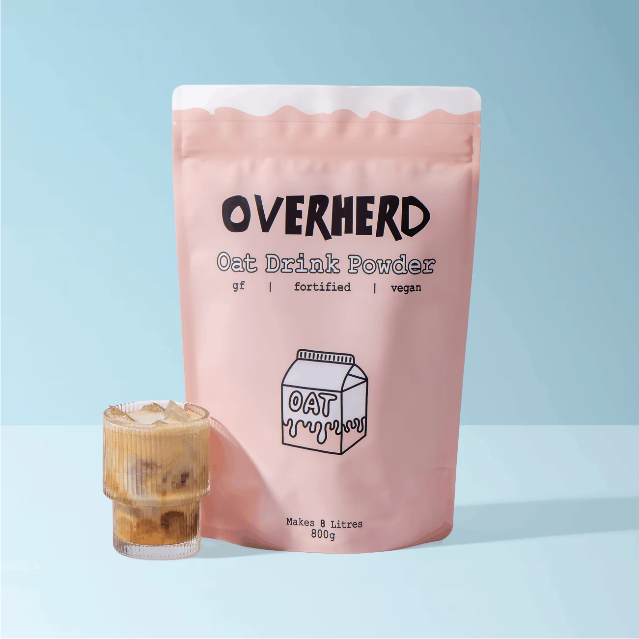 Overherd Oat Milk Powder, per 100g