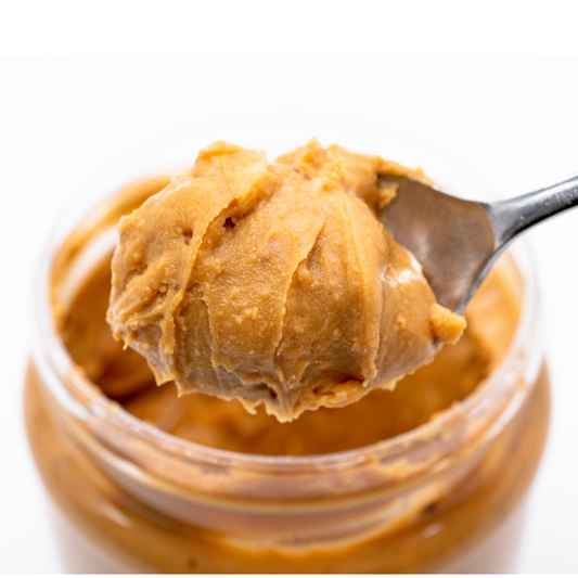 Organic Peanut Butter, per 100g. In-store purchase only
