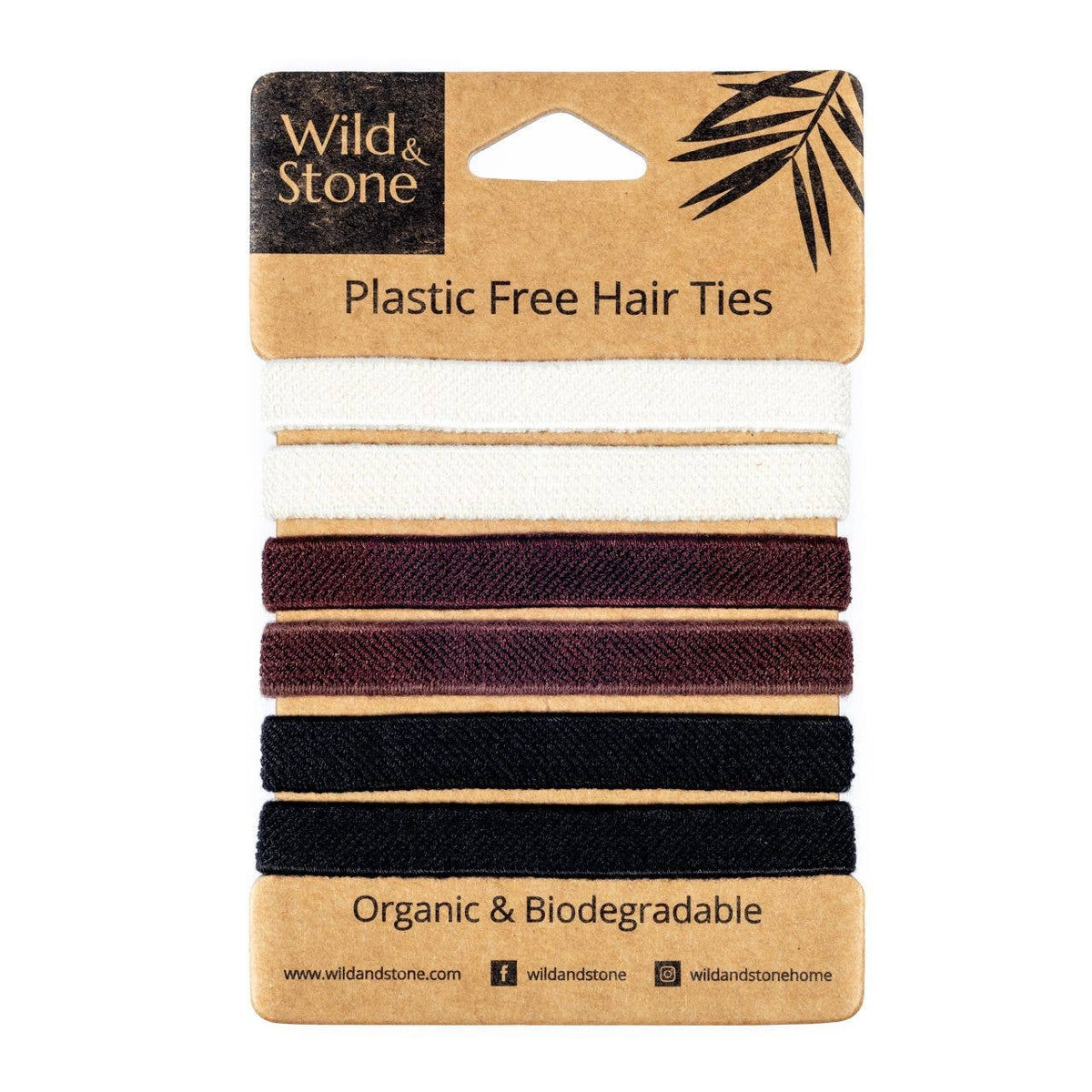 Wild & Stone Organic Plastic-Free Hair Ties