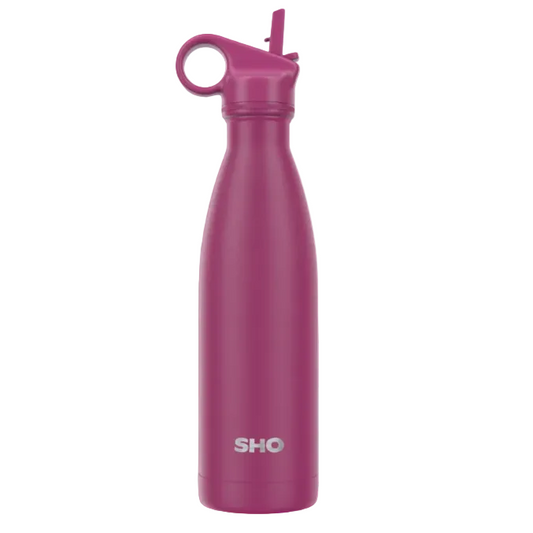 Sho reusable water bottle 500ml very berry