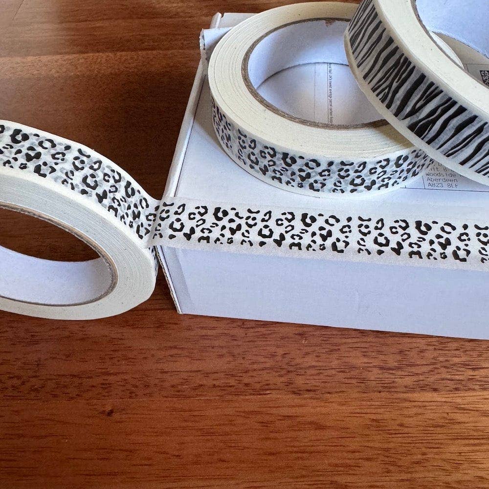 Patterned Biodegradable Paper Tape, 24mm x 50m
