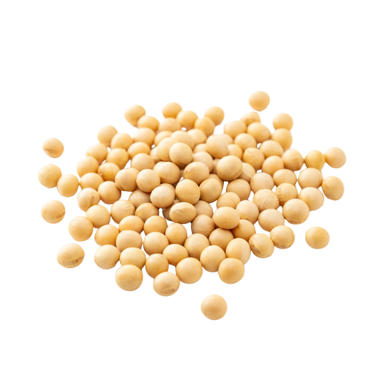 Soya beans available per 100g
