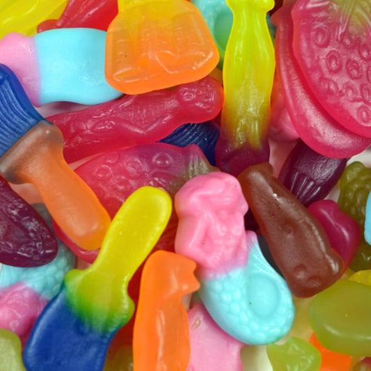 Vegan Sweet Gummy Mix, per 100g