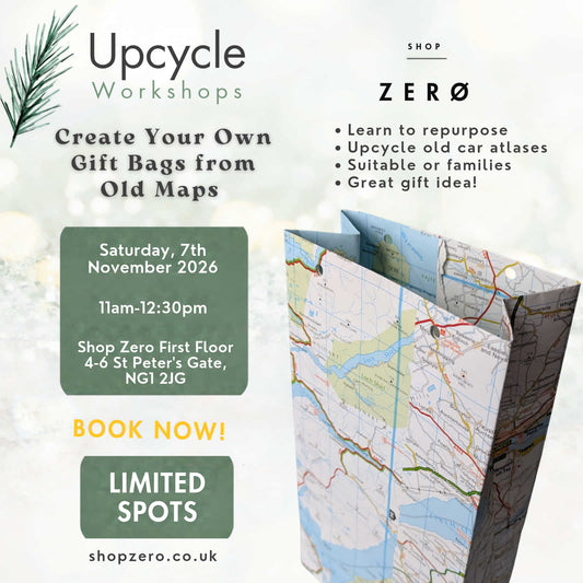 Create Your Own Gift Bags from Old Maps