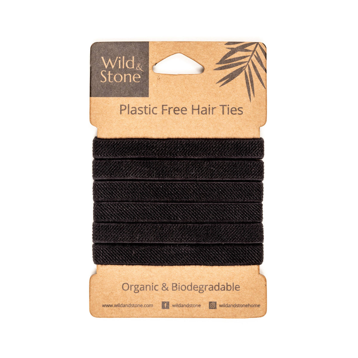 Wild & Stone Organic Plastic-Free Hair Ties