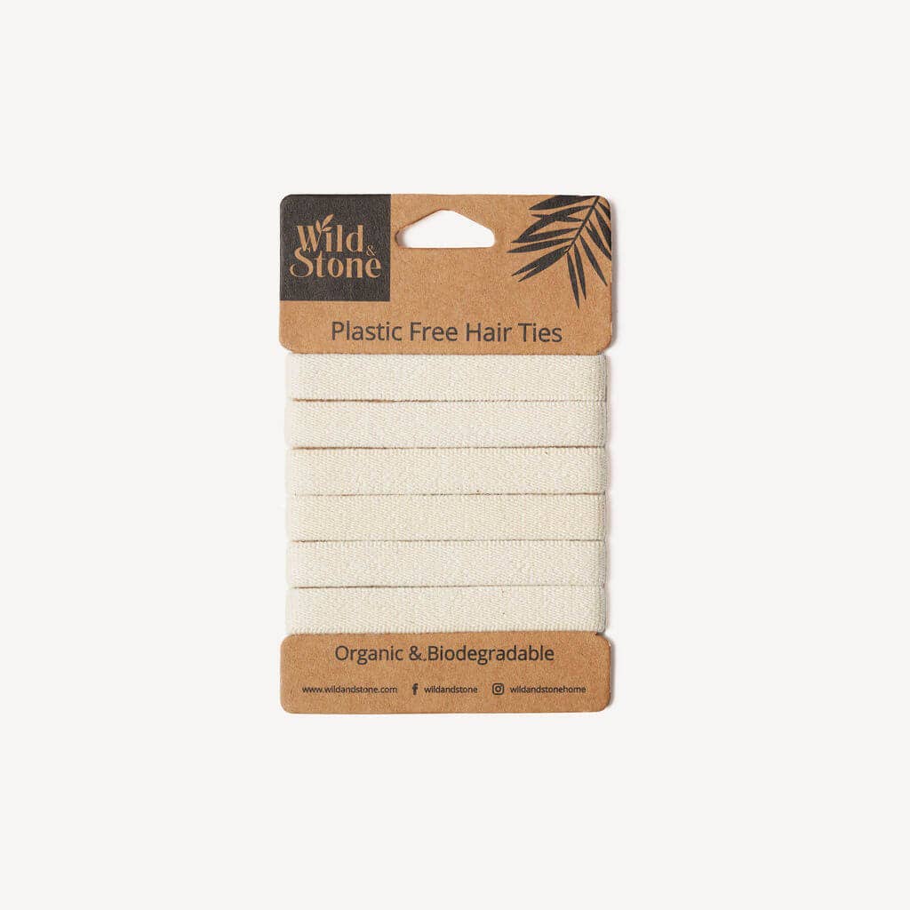 Wild & Stone Organic Plastic-Free Hair Ties