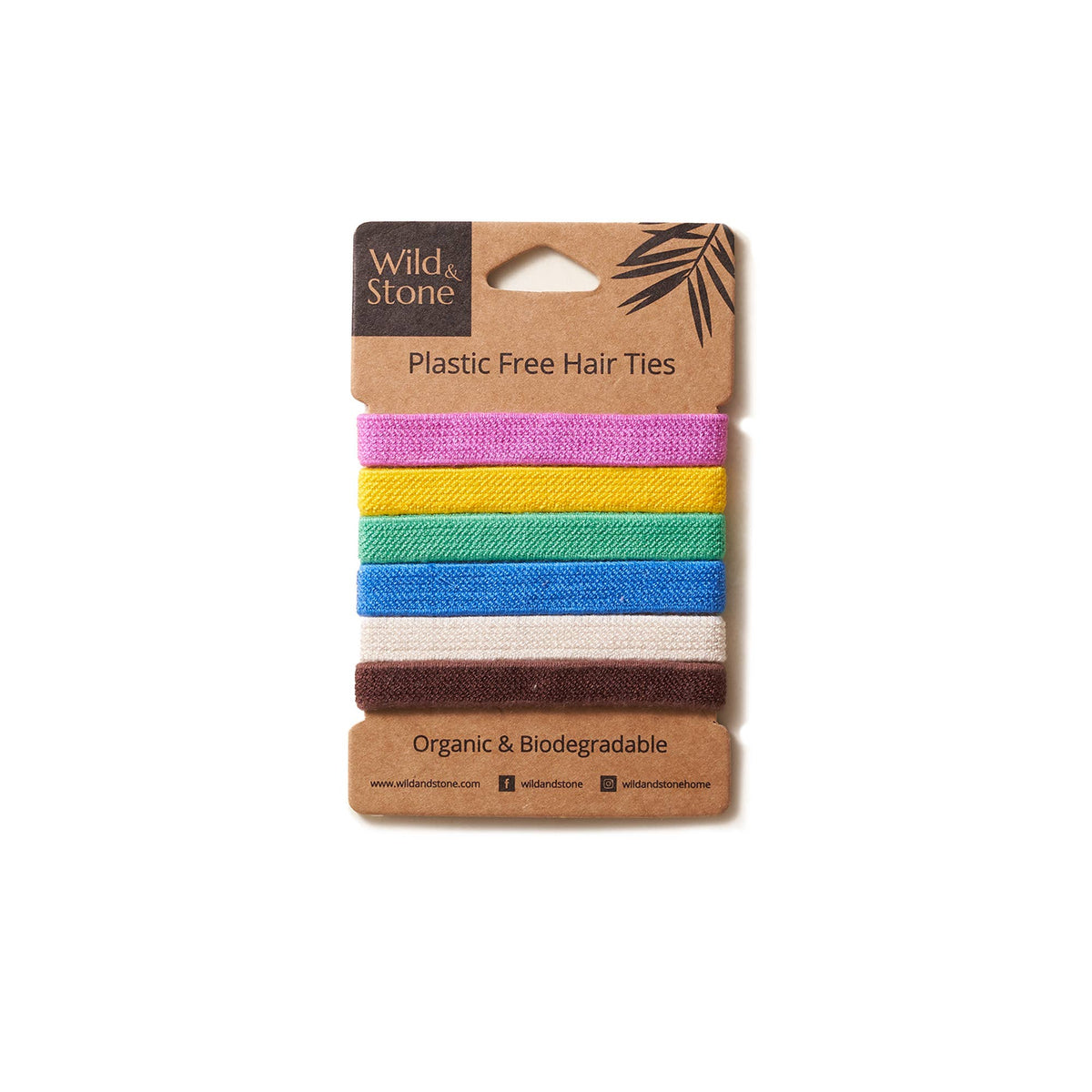 Wild & Stone Organic Plastic-Free Hair Ties